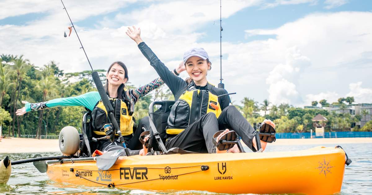 Kayak Fishing Experience in Singapore Klook